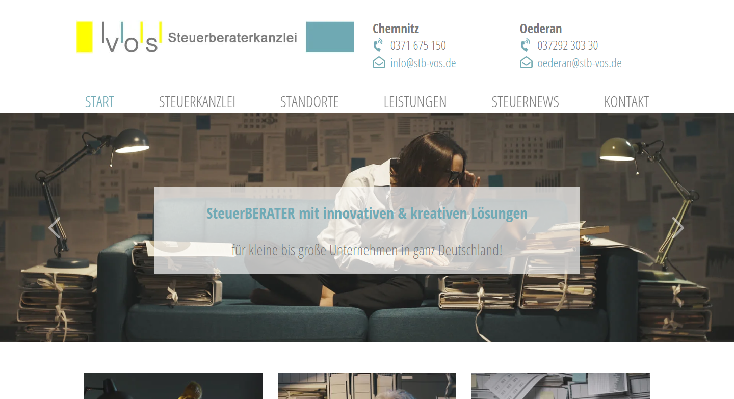 Notebook-Ansicht steuerberater-vos.de